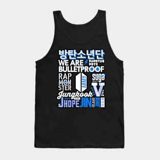 BTS Army Collage Tank Top